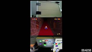 1-handed (Right) - Blindfolded* + no audio - Super Mario 64 - BLJ's - Demo