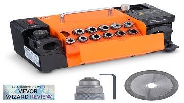 VEVOR MR-13A Drill Bits Sharpener 3-13mm Bits Grinder Sharpener & 11 Collets Review