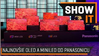 Panasonic ukázal najnovšie televízory OLED a MiniLED