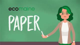 ecomaine Recycling 101: Paper