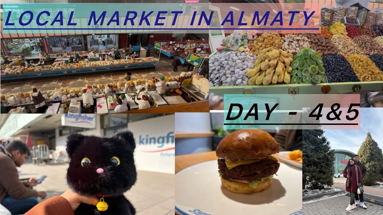 Local market explore in Almaty //ଆଜି ଥିଲା ଶେଷ ଦିନ#dailyvlog #odiavolg #lifestylevlog #almaty 