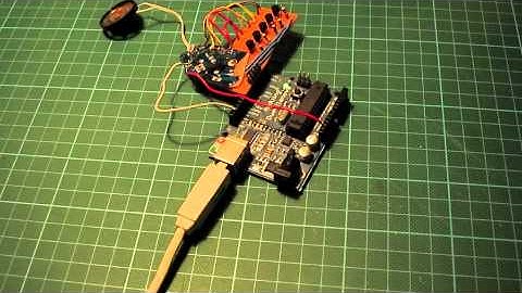 Shining Music - Arduino interface: Basic operation