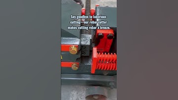 Reinforcing bars that resist repeated manual cutting are effortlessly severed with a rebar cutter,