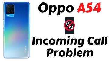 Oppo A54 incoming call problem || oppo A54 incoming call screen off problem