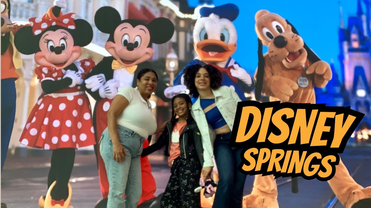 Último día en Orlando: Disney Springs bajo la lluvia 🌧️