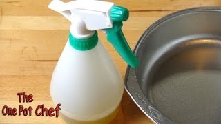 Quick Tips: Make Your Own Cooking Spray Oil | One Pot Chef