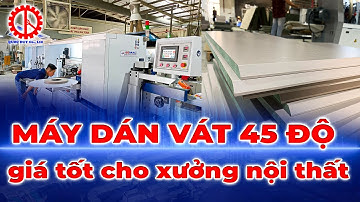 Máy Dán Vát 45 Độ SM 450DT Máy Dán Cạnh Nghiêng Tiết Kiệm Chi Phí
