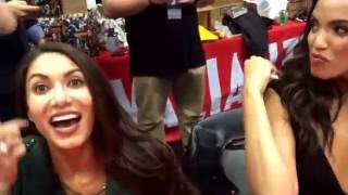 Getting My Poster Signed By The Cast Of Ninjak Vs. The Valiant Universe At New York Comic Con