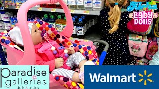 🌼 Paradise Galleries - Layla Went Shopping At Walmart With Us! 🛍 Shopping Clothes For Reborn Baby.
