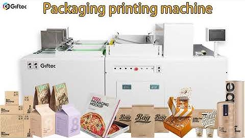 Giftec single pass low cost paper bag printer/digital high speed one pass box printing machine