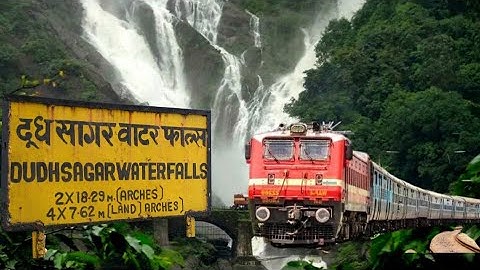 Dudhsagar Water Falls In September 2025 | Castle Rock To Kulem By Train