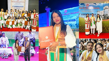 1ST CONVOCATIONS CEREMONY 2025 || MAHARAJA BIR BIKRAM UNIVERSITY 🤗