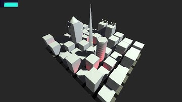 Three.js demo - Sim City