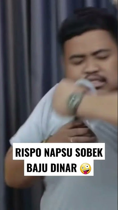 RISPO NAPSU SOBEK BAJU DINAR #dinarcandy #rispo #shorts #kocak #ngakak