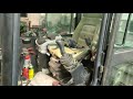 Mini Excavator Cab Repair