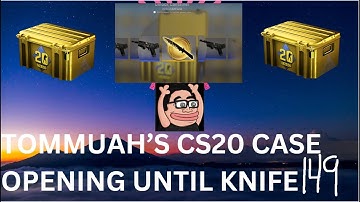 CS20 CASE  UNTIL GOLD  [Day 149] #cs2 #csgo #gaming #tommuah