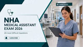 NHA Medical Assistant Exam 2026 | Full Practice Test with Answers & Rationales #studytips #examprep