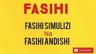 TOFAUTI KATI YA FASIHI SIMULIZI NA FASIHI ANDISHI