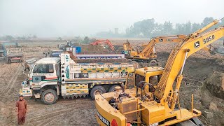 50 Plus Excavators Working For - Rig Raod Lahore.