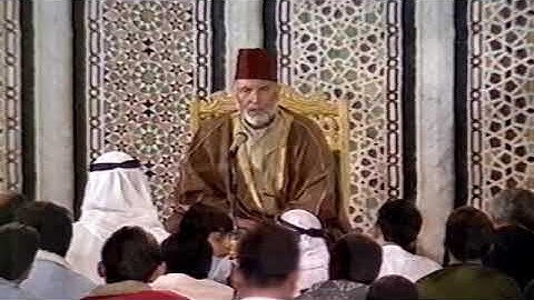 ما تيسر من سورة الأعراف في بداية تسعينيات القرن الماضي | الشيخ محمد رشاد الشريف