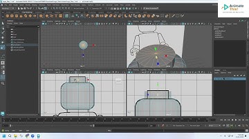 Modeling a Lego Man in Autodesk Maya Episode 2 - Modeling the Head