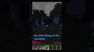 I jinxed Myself twice - Full vid on YouTube #jumpscares #minecraft #minecraftaddons #minecraftcreepy