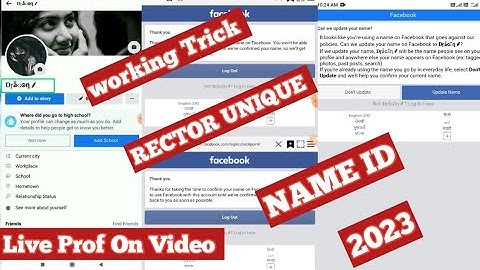 Facebook Unique Name Account 2022 | How to Make Unik Name FB Account 2023@mastermindtricker8259