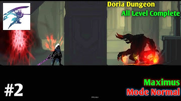 Shadow of death -  Doria Dungeon All Level With Boss, Maximus Gameplay Part 2 , (Android,iOS) AMG