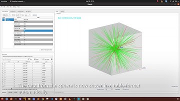 Demonstration of Simple: A front-end for Geant4 simulations.