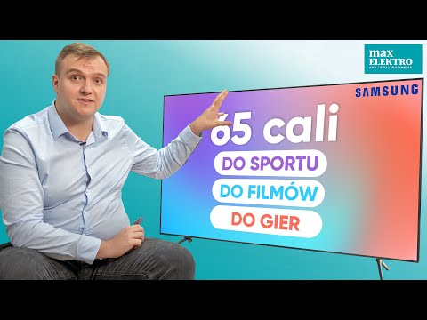 Wideo: Hit Telewizyjny: Telewizor Samsung 4K O Przekątnej 65 Cali, Idealny Do Gier, W Ofercie