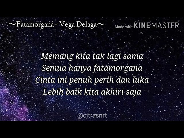 Fatamorgana - Vega Delaga (Lirik Video) class=