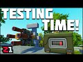 Weapons Testing the CORE of our New Upcoming Tank ! Scrap Mechanic Survival Ep 37 | Z1 Gaming