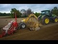 Seeding Corn with JOHN DEERE 8370R - 8 rows !!!