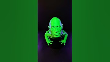 Giant 3D-Printed Dwayne “The Frog” Johnson. #meme