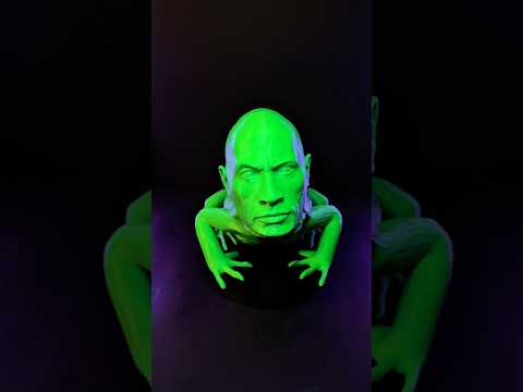 Giant 3D-Printed Dwayne “The Frog” Johnson. #meme