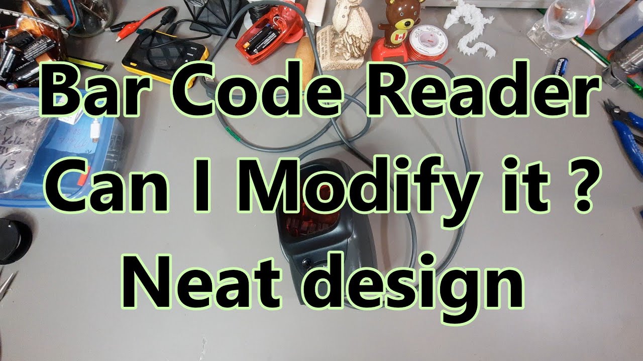 Bar Code Reader can I Modify it - YouTube