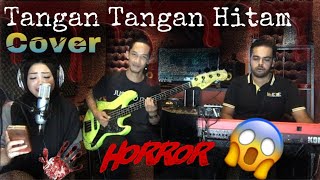 Horror 😱 Tangan Tangan Hitam cover !! Saleem Abdullah Febrynaa ft Dhona Elbass (cipt.H.Rhoma Irama)