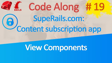 Code Along Video Subscription App #19 View Components