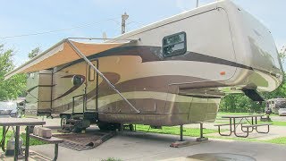 2003 Newmar Mountain Aire 39SDTS luxury 5th wheel camper walkaround tutorial video