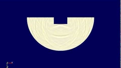 Rectangular Canyon Under vertically incident P-wave (vertical field)