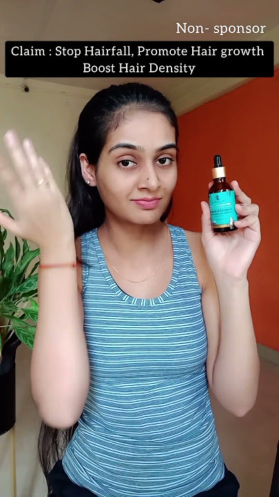 Honest Review of PILGRIM HAIR GROWTH SERUM ❌️ | Non-sponsor #shorts #youtube #youtubeahorts #viral