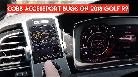 COBB Accessport v3 on 2018 Golf R Problems? COBB Stage 1 + Stage 0 Bug Testing - Netcruzer CARS