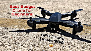 Best Drone For Beginners Under $100 - UranHub UG600 Foldable GPS Drone with  2k Camera