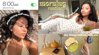 the morning routine that changed my life easy tips to form healthy habits for happiness success