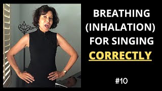 How to Breathe When Singing (Inhalation)  Explained SIMPLY, CLEARLY, CORRECTLY!