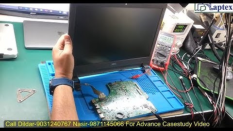 Dell Cedar 3542 No display Problem | No display Laptop motherboard repair | No PCH Supply | Laptex