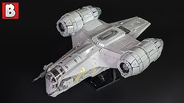 AMAZING LEGO Razor Crest Custom Build from The Mandalorian!