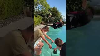 With Soot In The Pool Of Camera