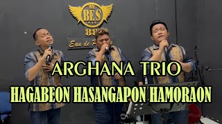 HAGABEON  - ARGHANA TRIO (Cover) / Live Bersama BES 88 Parfum