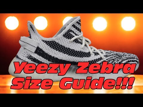 Yeezy Zebra Size Chart